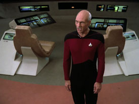"Encounter at Farpoint, Part I" (S1:E1) Star Trek: The Next Generation Screencaps