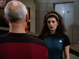 "Encounter at Farpoint, Part I" (S1:E1) Star Trek: The Next Generation Screencaps