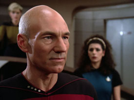 "Encounter at Farpoint, Part I" (S1:E1) Star Trek: The Next Generation Screencaps