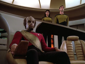 "Encounter at Farpoint, Part I" (S1:E1) Star Trek: The Next Generation Screencaps