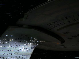 "Encounter at Farpoint, Part I" (S1:E1) Star Trek: The Next Generation Screencaps