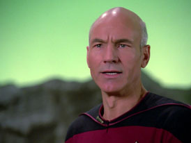 "Hide and Q" (S1:E10) Star Trek: The Next Generation Screencaps