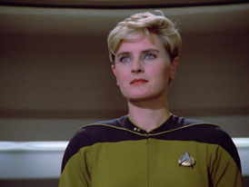 "Hide and Q" (S1:E10) Star Trek: The Next Generation Screencaps