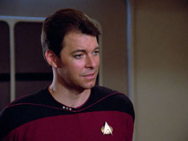 "Hide and Q" (S1:E10) Star Trek: The Next Generation Screencaps