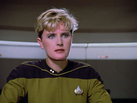 "Hide and Q" (S1:E10) Star Trek: The Next Generation Screencaps