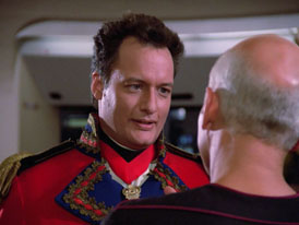 "Hide and Q" (S1:E10) Star Trek: The Next Generation Screencaps