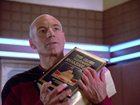 "Hide and Q" (S1:E10) Star Trek: The Next Generation Screencaps