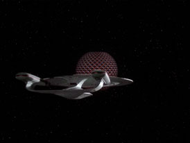 "Hide and Q" (S1:E10) Star Trek: The Next Generation Screencaps