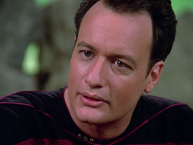 "Hide and Q" (S1:E10) Star Trek: The Next Generation Screencaps