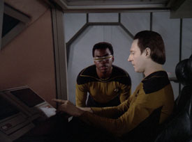 "Time Squared" (S2:E13) Star Trek: The Next Generation Screencaps
