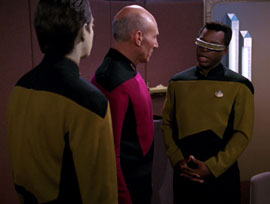"The Defector" (S3:E10) Star Trek: The Next Generation Screencaps