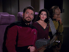 "The Defector" (S3:E10) Star Trek: The Next Generation Screencaps