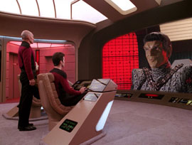 "The Defector" (S3:E10) Star Trek: The Next Generation Screencaps