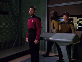 "The Defector" (S3:E10) Star Trek: The Next Generation Screencaps