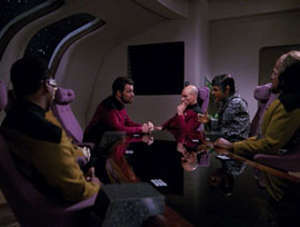 "The Defector" (S3:E10) Star Trek: The Next Generation Screencaps