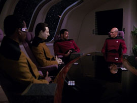 "The Defector" (S3:E10) Star Trek: The Next Generation Screencaps