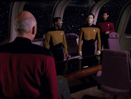 "The Defector" (S3:E10) Star Trek: The Next Generation Screencaps