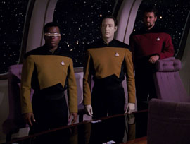 "The Defector" (S3:E10) Star Trek: The Next Generation Screencaps
