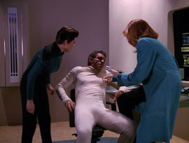 "Transfigurations" (S3:E25) Star Trek: The Next Generation Screencaps
