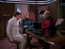 "Transfigurations" (S3:E25) Star Trek: The Next Generation Screencaps