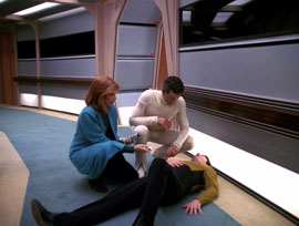 "Transfigurations" (S3:E25) Star Trek: The Next Generation Screencaps