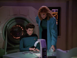 "Transfigurations" (S3:E25) Star Trek: The Next Generation Screencaps