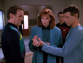 "Transfigurations" (S3:E25) Star Trek: The Next Generation Screencaps