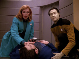 "The Host" (S4:E23) Star Trek: The Next Generation Screencaps