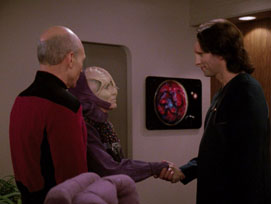 "The Host" (S4:E23) Star Trek: The Next Generation Screencaps