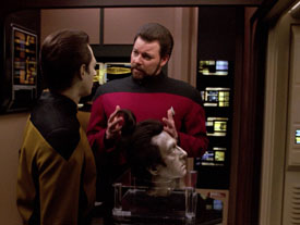 "Time's Arrow, Part I" (S5:E26) Star Trek: The Next Generation Screencaps