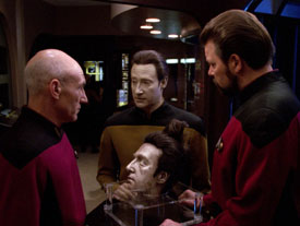 "Time's Arrow, Part I" (S5:E26) Star Trek: The Next Generation Screencaps