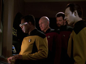 "Time's Arrow, Part I" (S5:E26) Star Trek: The Next Generation Screencaps