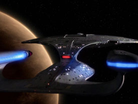 "Time's Arrow, Part I" (S5:E26) Star Trek: The Next Generation Screencaps