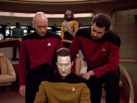 "Time's Arrow, Part I" (S5:E26) Star Trek: The Next Generation Screencaps