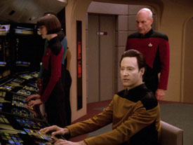 "Time's Arrow, Part I" (S5:E26) Star Trek: The Next Generation Screencaps