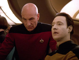 "Time's Arrow, Part I" (S5:E26) Star Trek: The Next Generation Screencaps