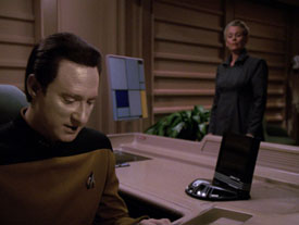 "Silicon Avatar" (S5:E4) Star Trek: The Next Generation Screencaps