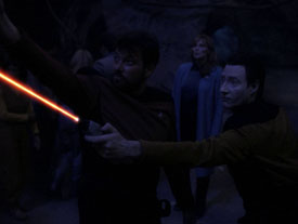 "Silicon Avatar" (S5:E4) Star Trek: The Next Generation Screencaps