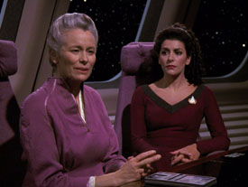 "Silicon Avatar" (S5:E4) Star Trek: The Next Generation Screencaps