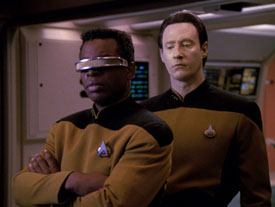 "Silicon Avatar" (S5:E4) Star Trek: The Next Generation Screencaps