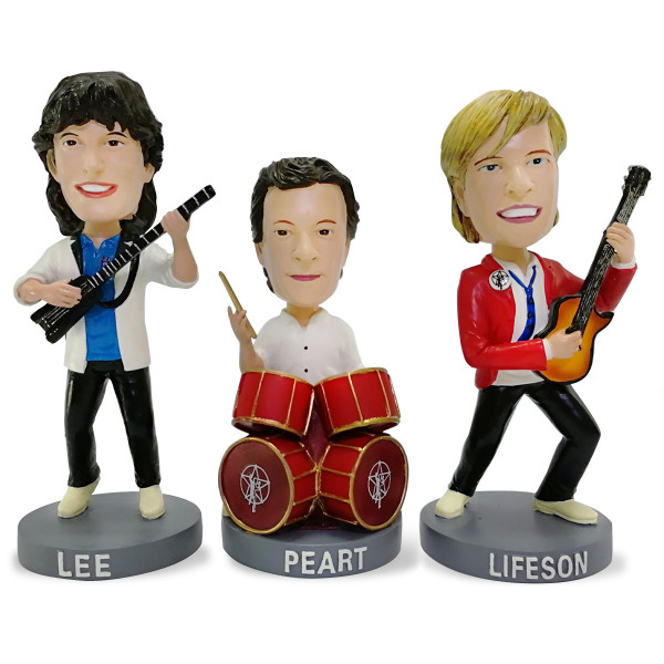 New 80's Edition Rush Bobbleheads Dolls Coming This December