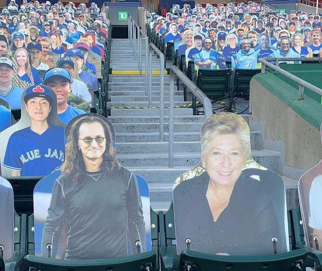 Geddy Lee Cardboard Cut-Out To Adorn Toronto Blue Jays Home Games
