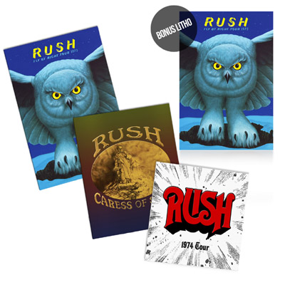 The Missing Tourbook Collection - Now Available at the Rush Backstage Club