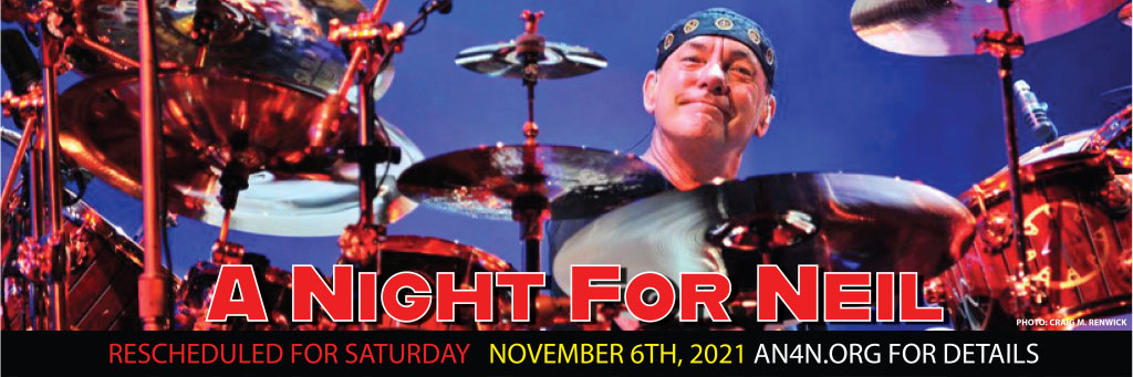 A Night for Neil - The Neil Peart Memorial Celebration Rescheduled to November 6th, 2021