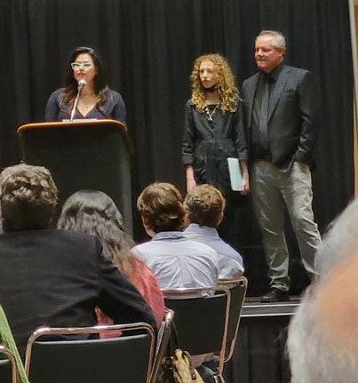 Neil Peart's Wife And Daughter Accept 'Lifetime Achievement Award' On His Behalf At PASIC