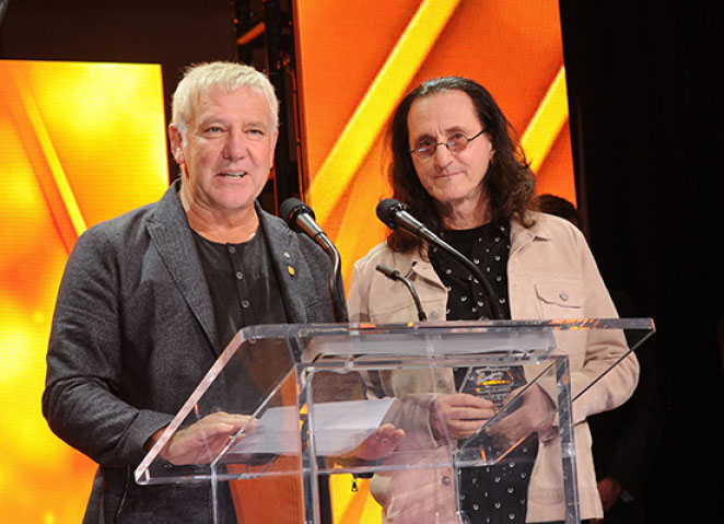 Geddy Lee and Alex Lifeson to present The Tragically Hip with the 2021 Humanitarian Award at this year's JUNO Awards