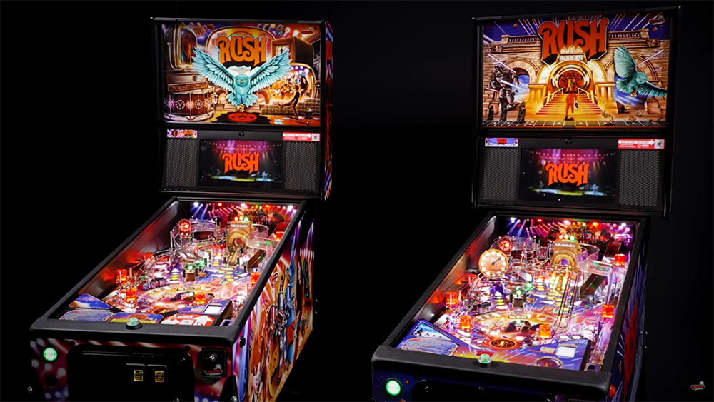 Rush-Themed Pinball Machines Coming from Stern Pinball