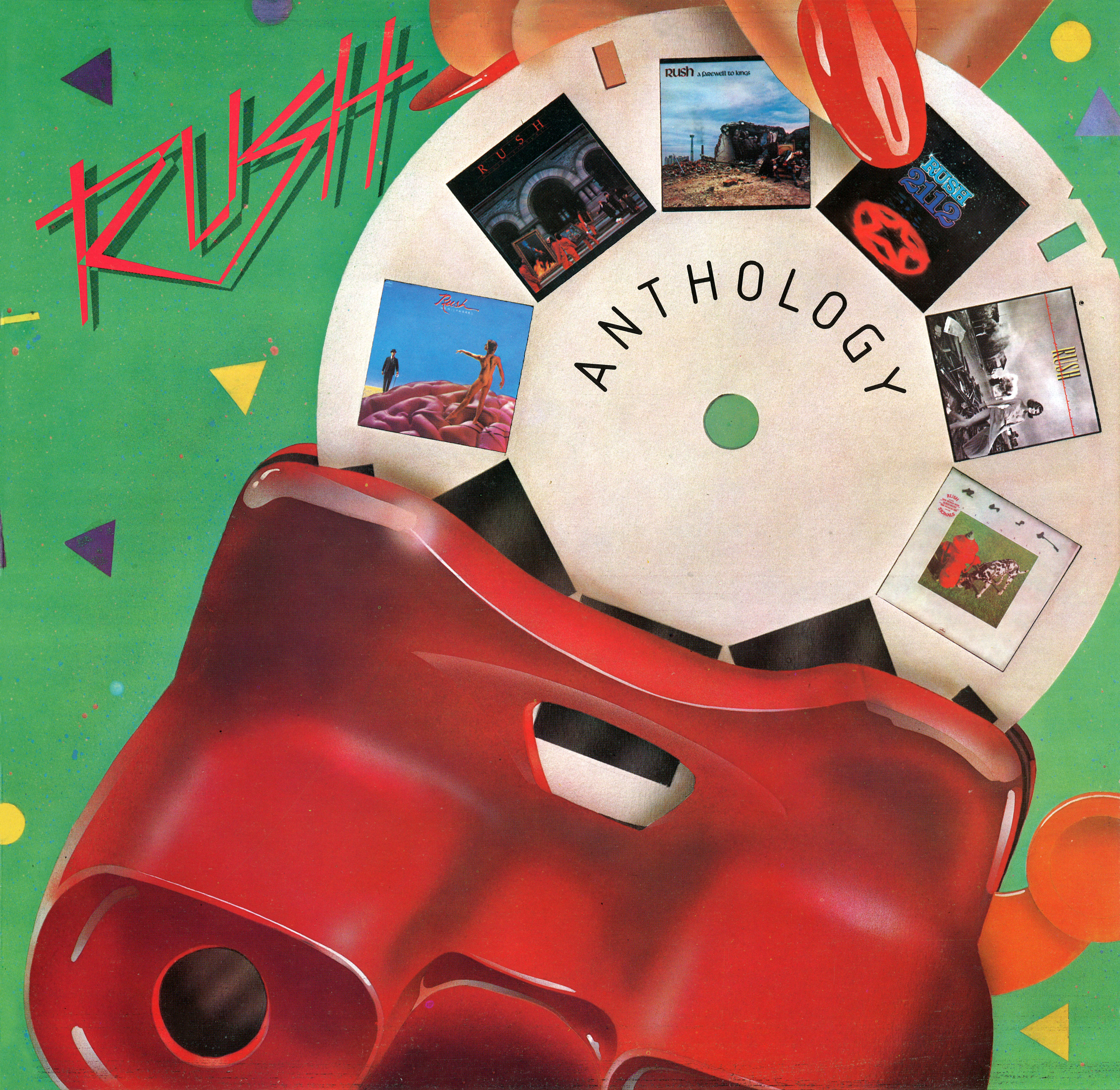 Rush: Anthology - Album Lyrics, Liner Notes, and Artwork
