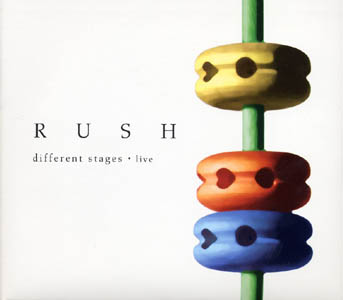 Rush: Different Stages - Album Artwork
