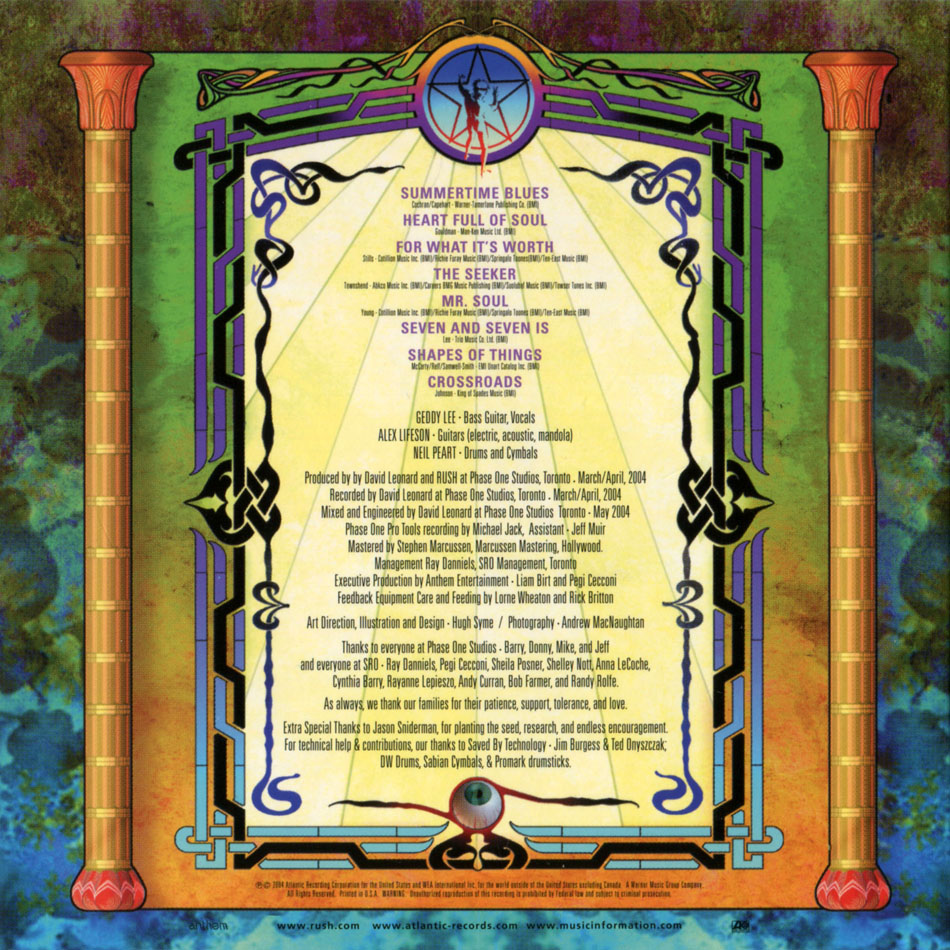 Rush Feedback Album Cover